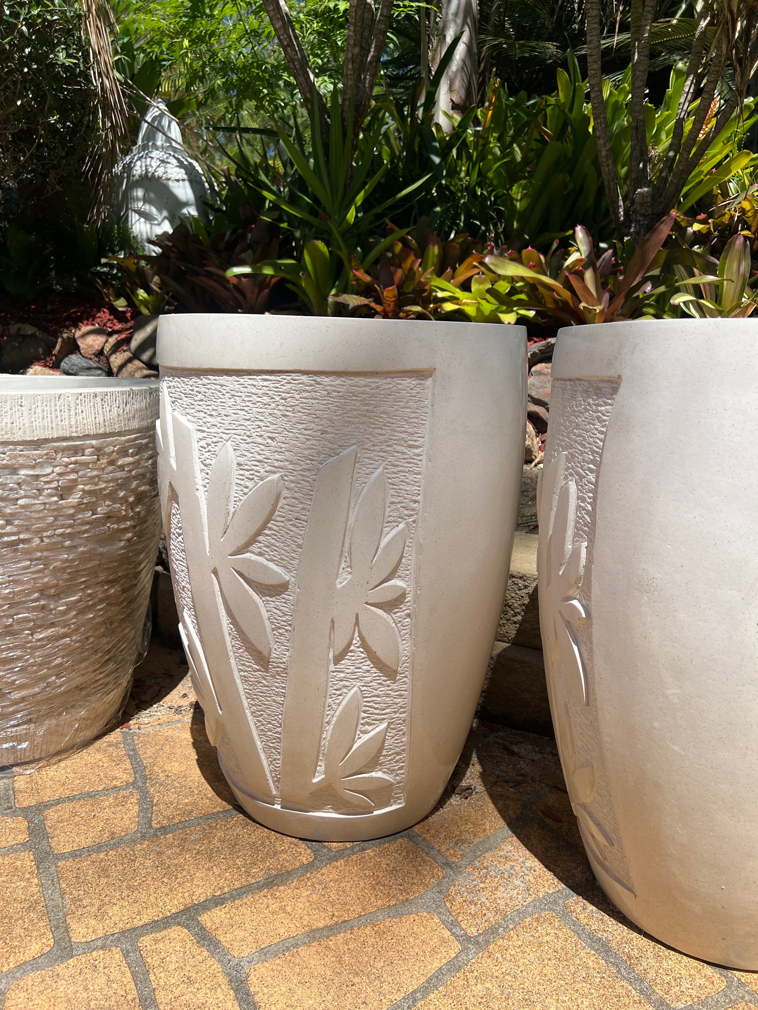 Terrazzo Palm Pot Large – Palms of Bali