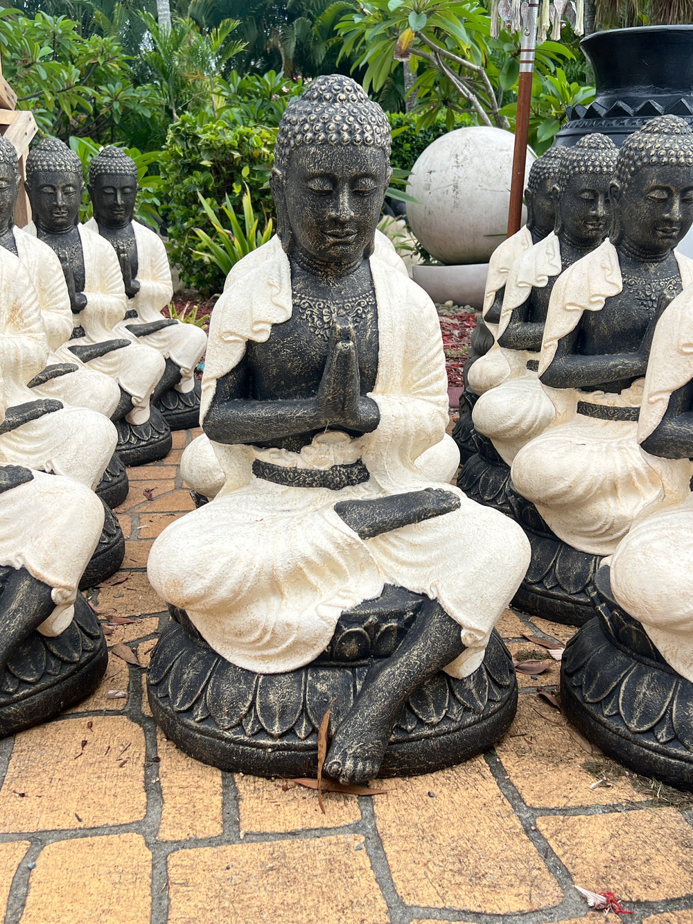 One Foot Crossed Buddha