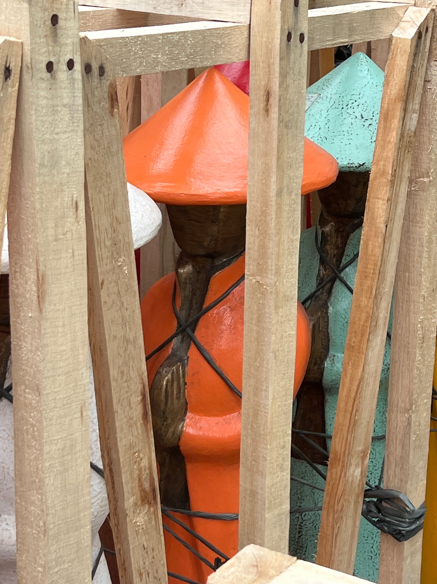 BALINESE TERRACOTTA RICE FARMER STATUE