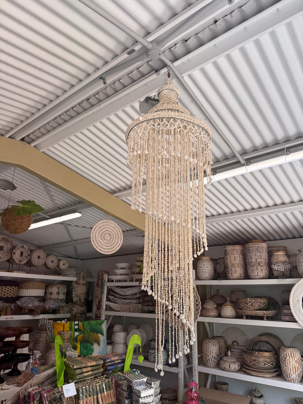 Shell Chandeliers