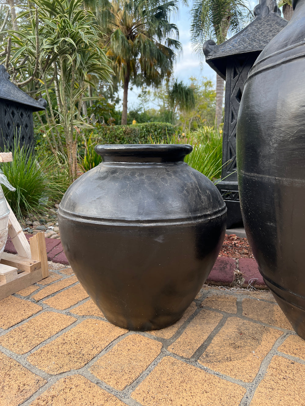 Rustic Sphere Pot
