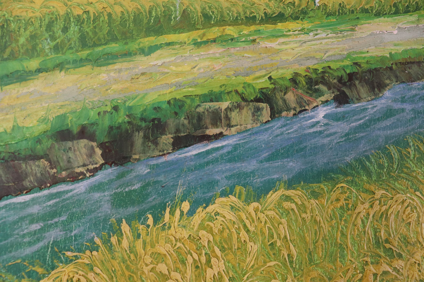 Balinese Workers in Rice Field