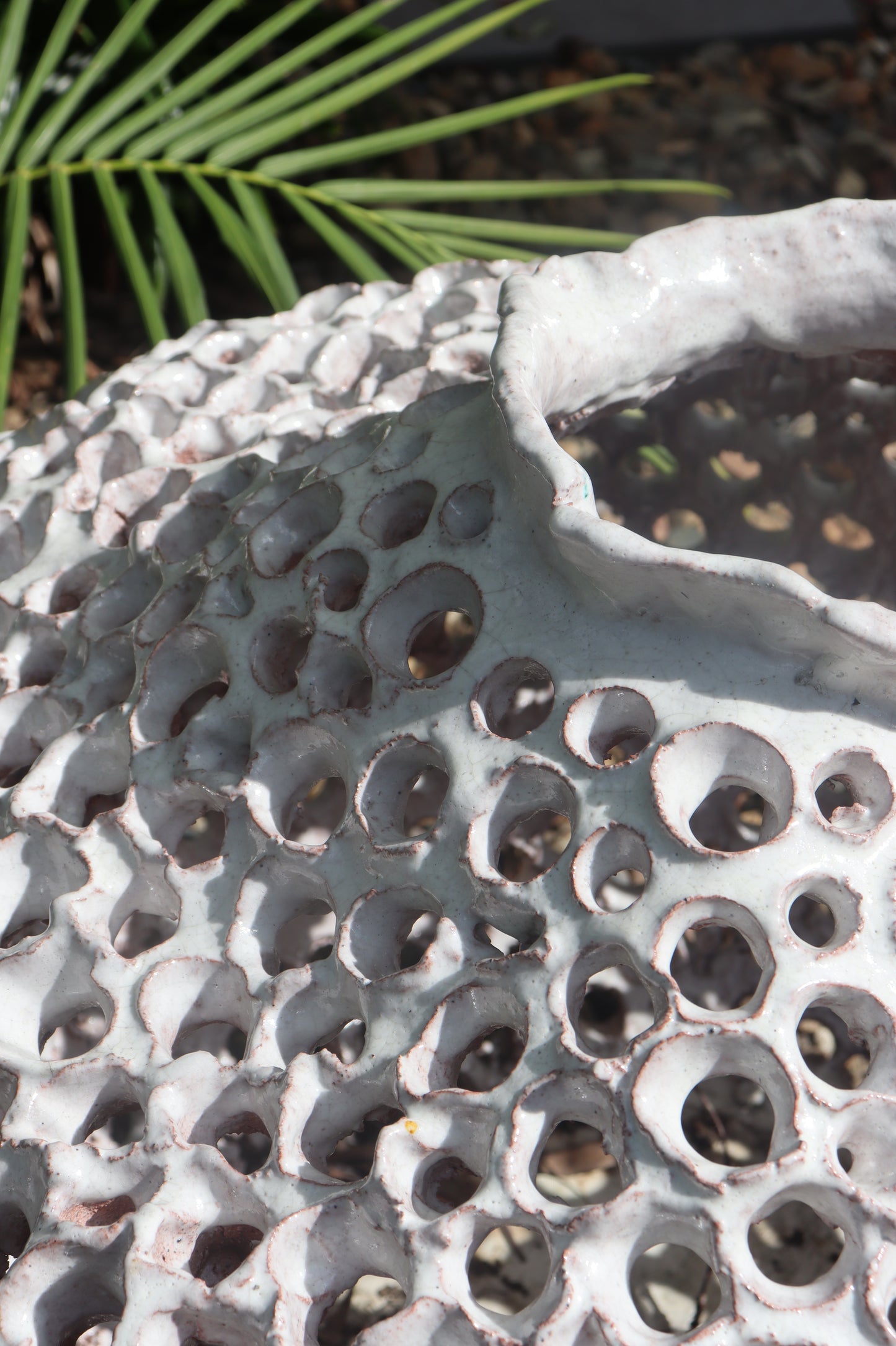 Coral Sphere Pot