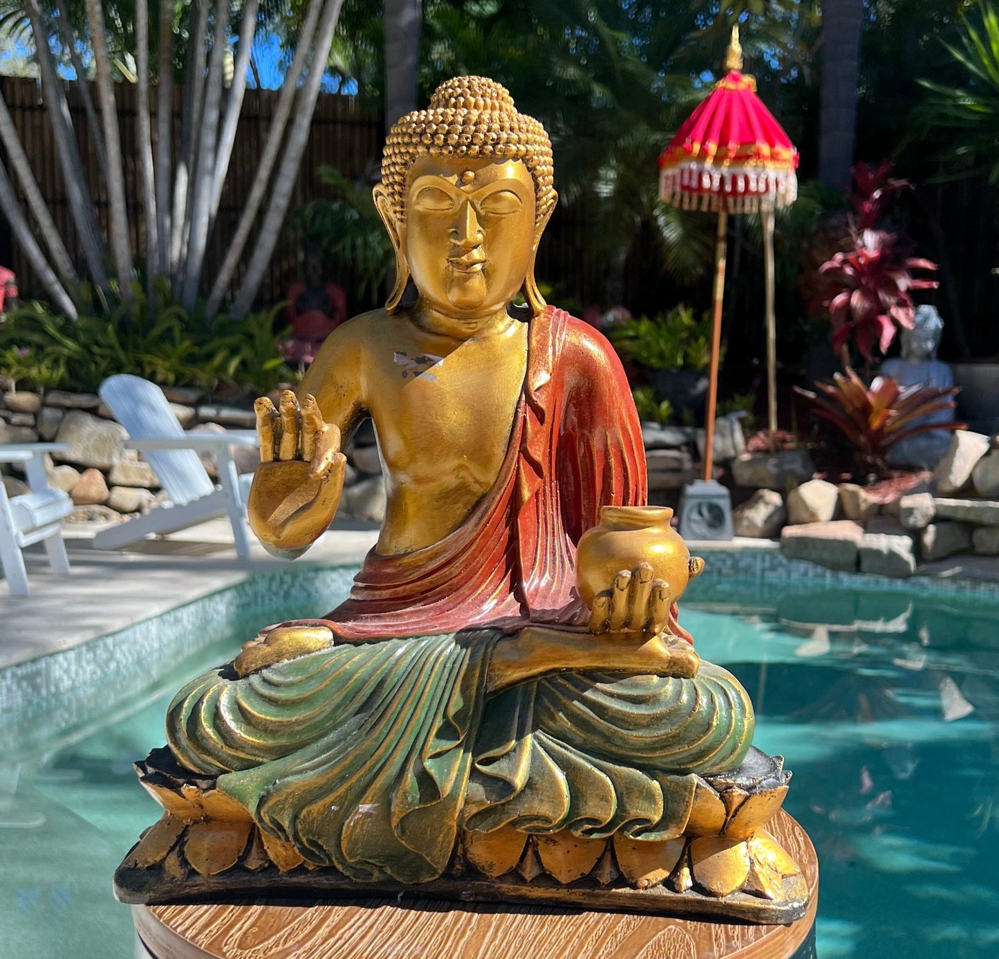 Meditation Buddha  Statue - Amitabha Mudra