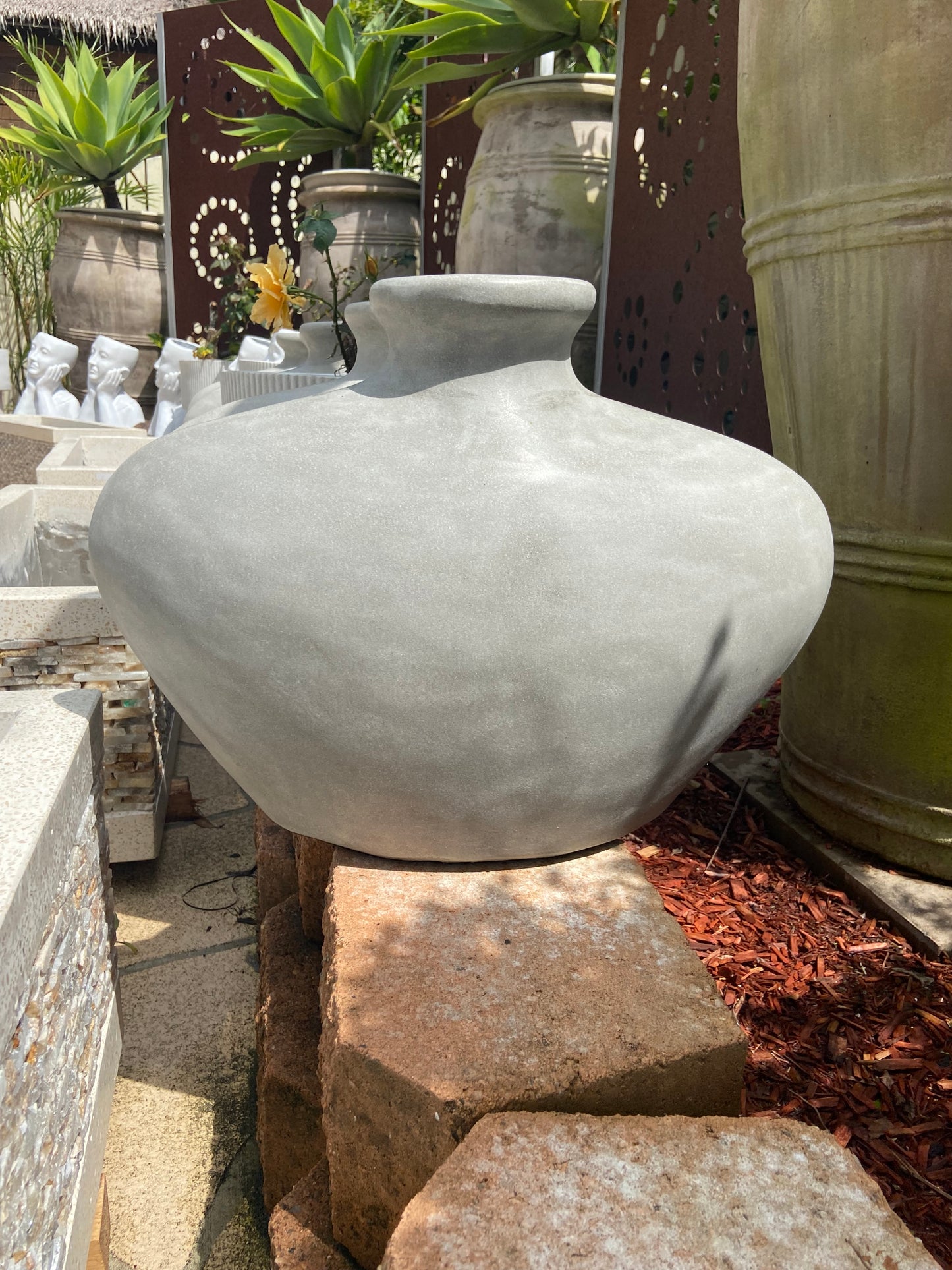 Glazed Bodice Vase