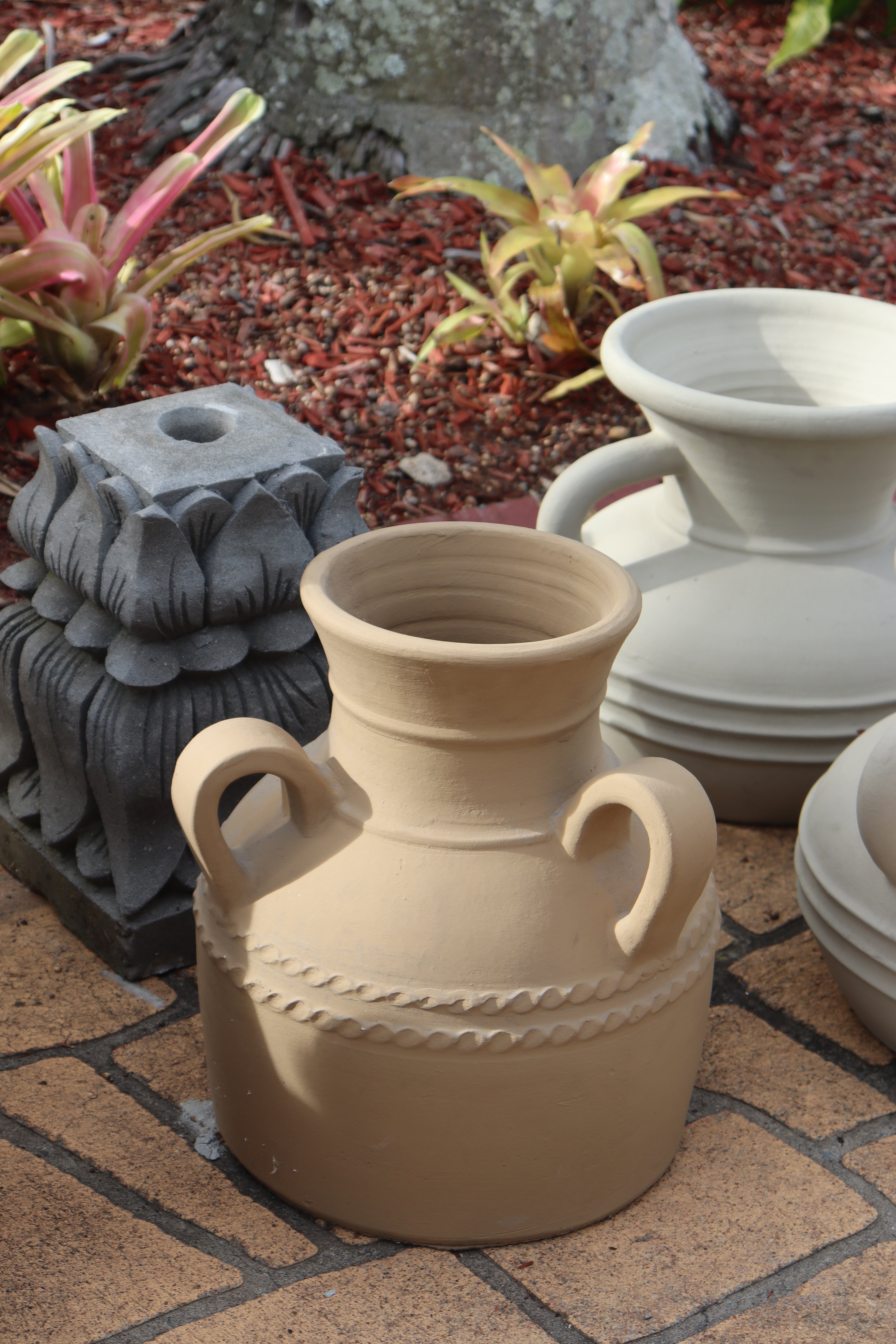 Rustic Tri Handle Pot - Medium – Palms of Bali
