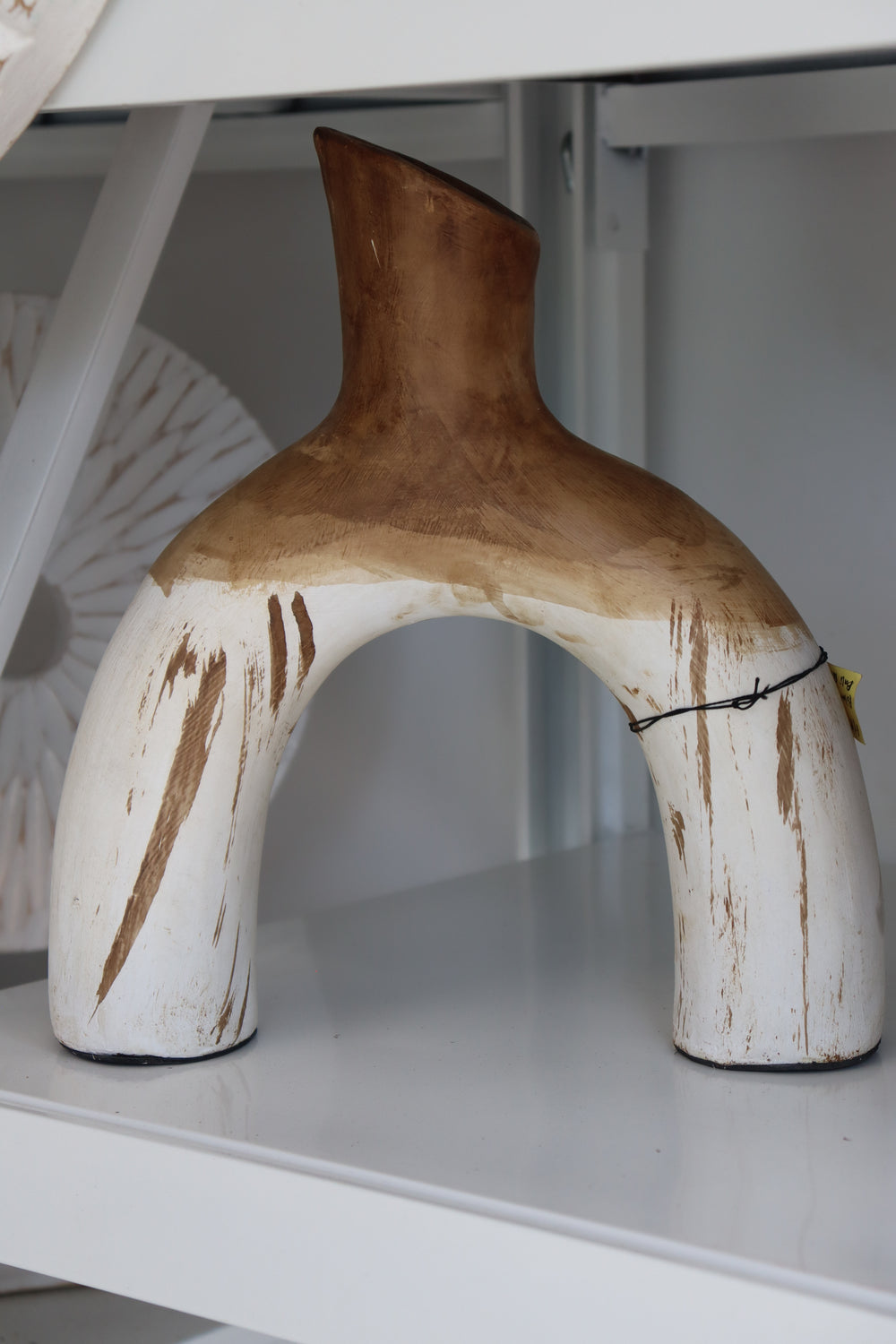 Rustic Wishbone Vase