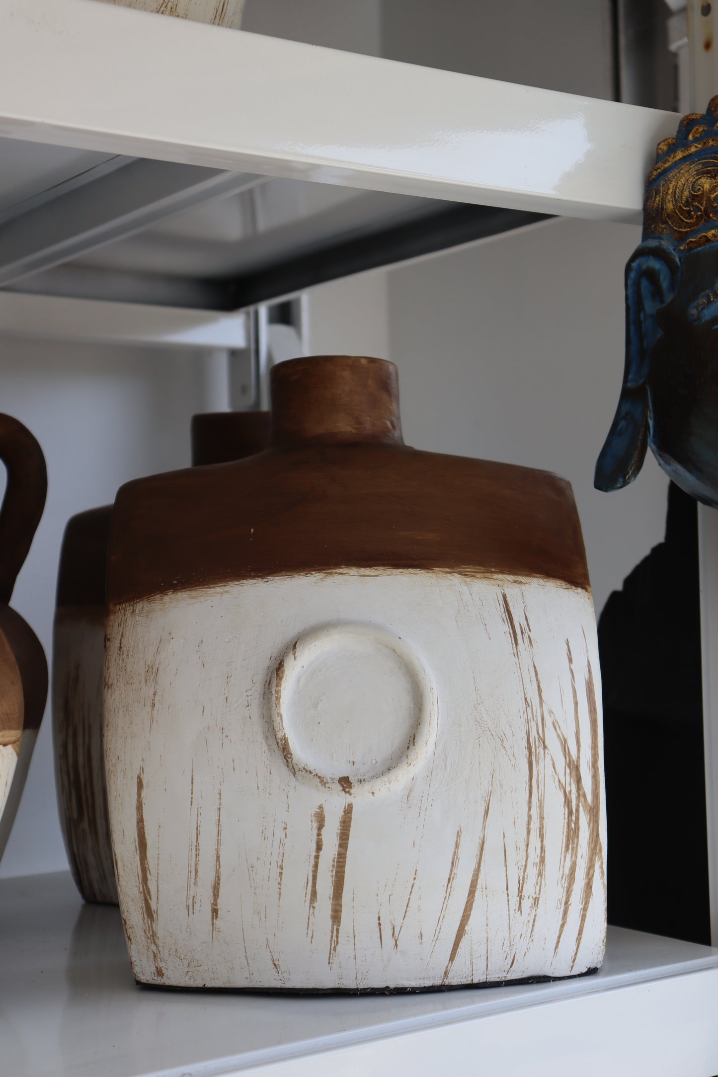 Rustic Purse Vase