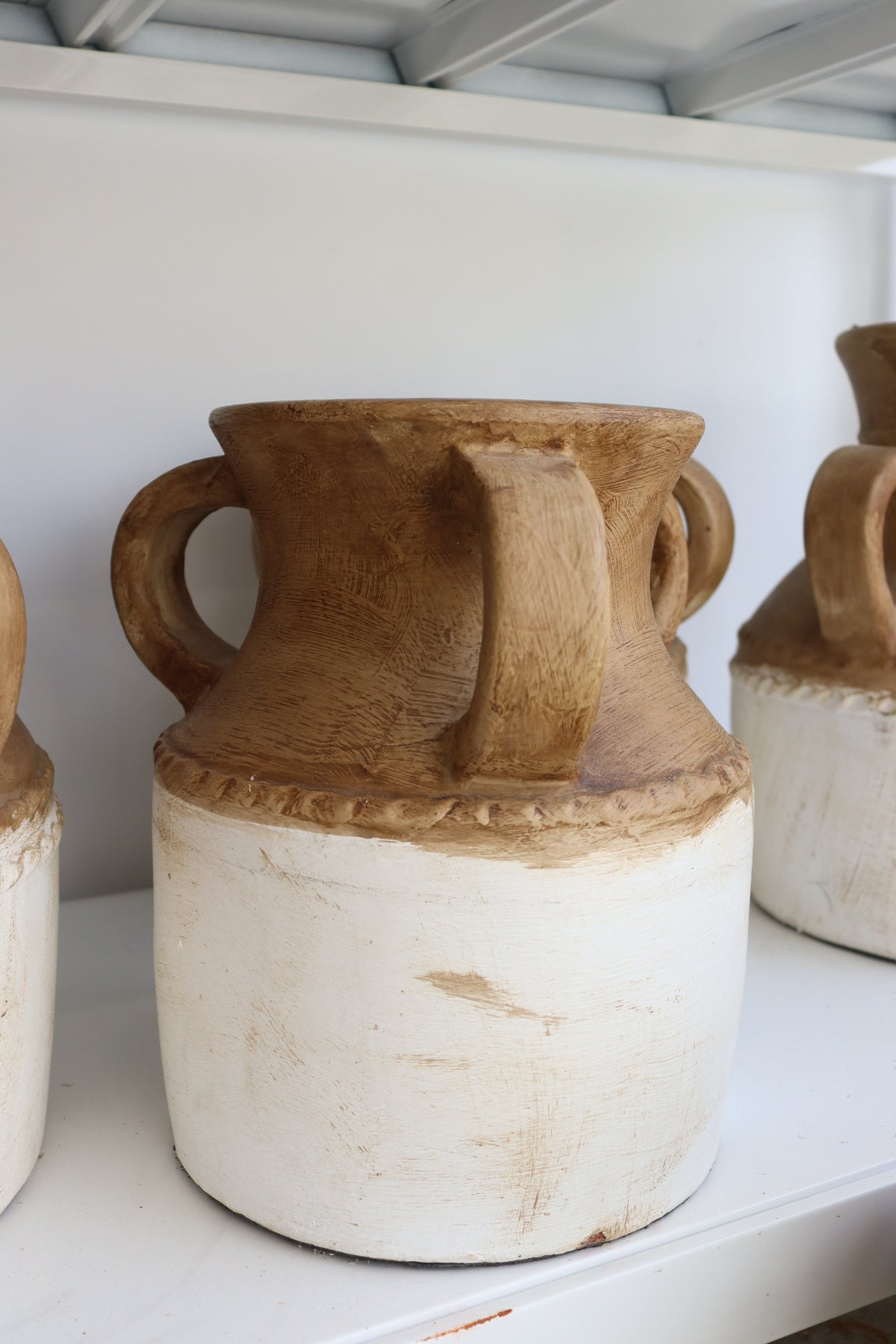 Three Handled Pot Rustic Tri Handle Pot - Medium – Palms of Bali