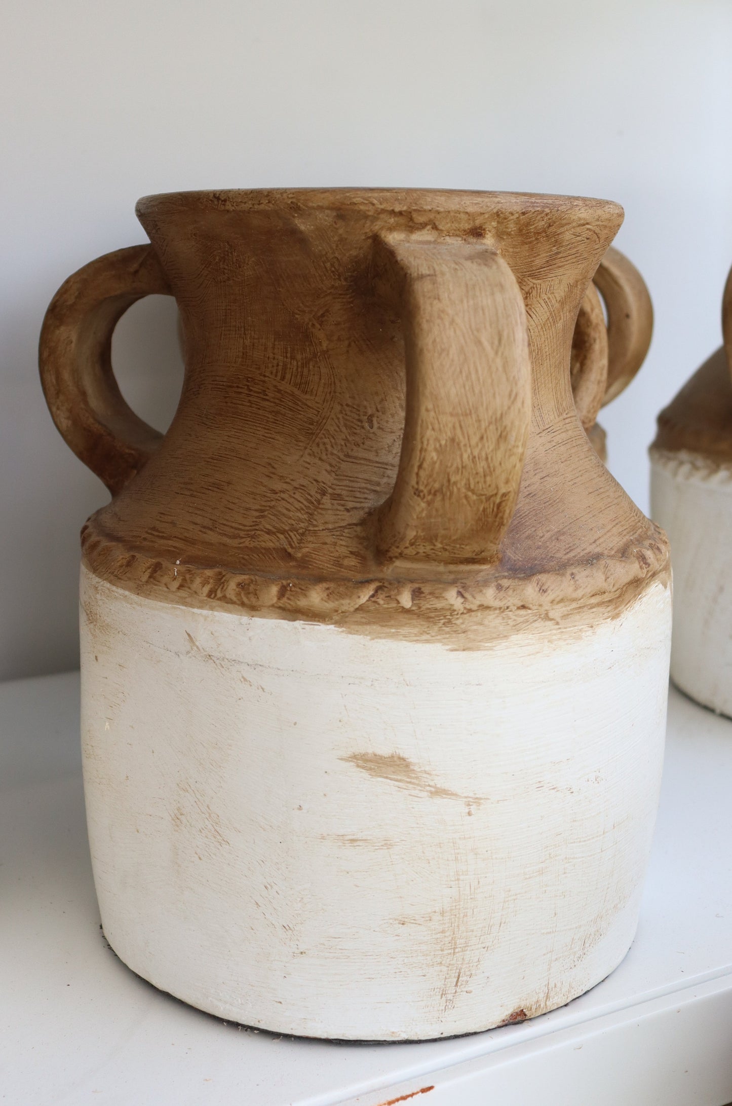 Rustic Tri Handle Pot - Small