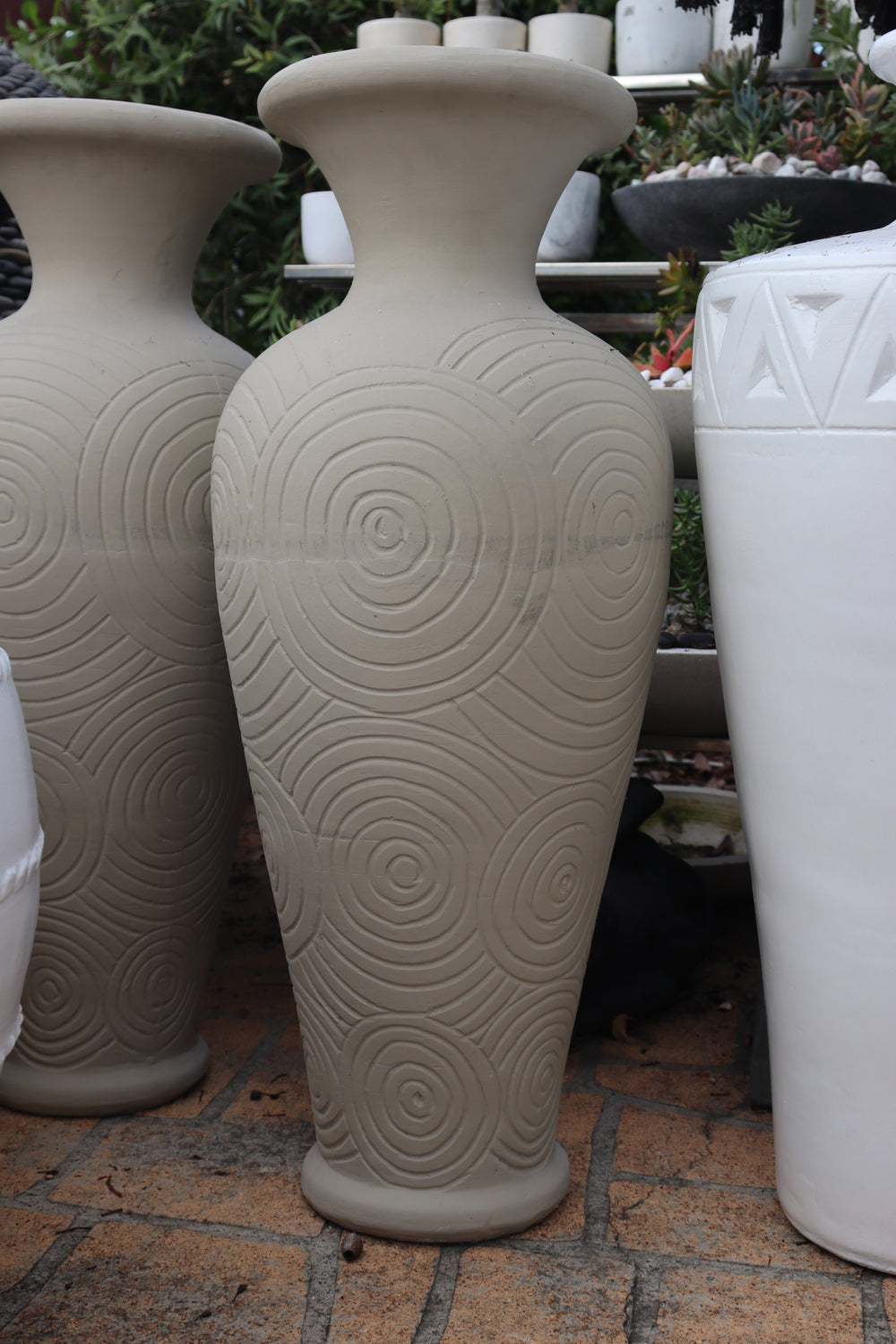 Rustic Swirl Urn