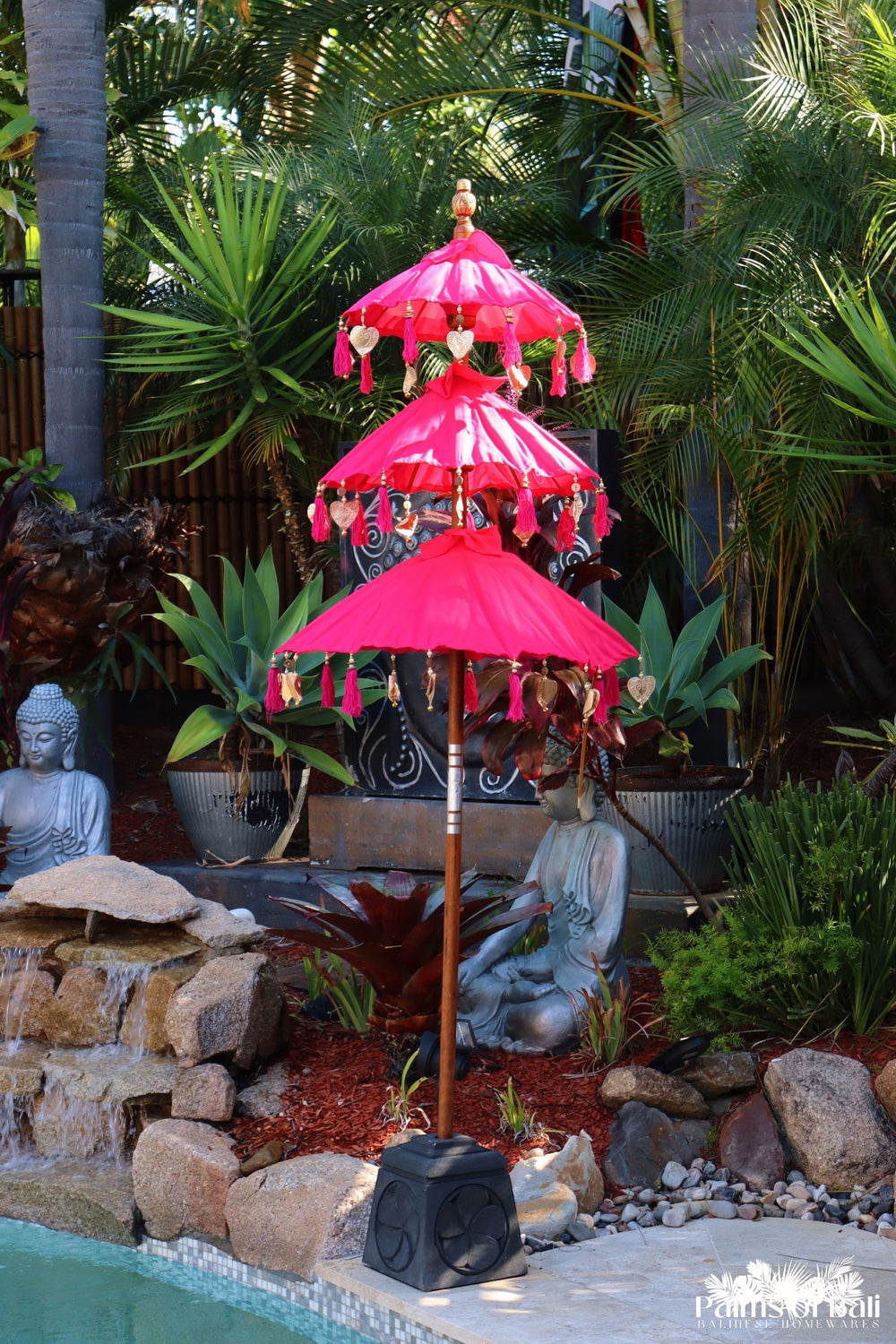Balinese Ceremony Umbrella PINK
