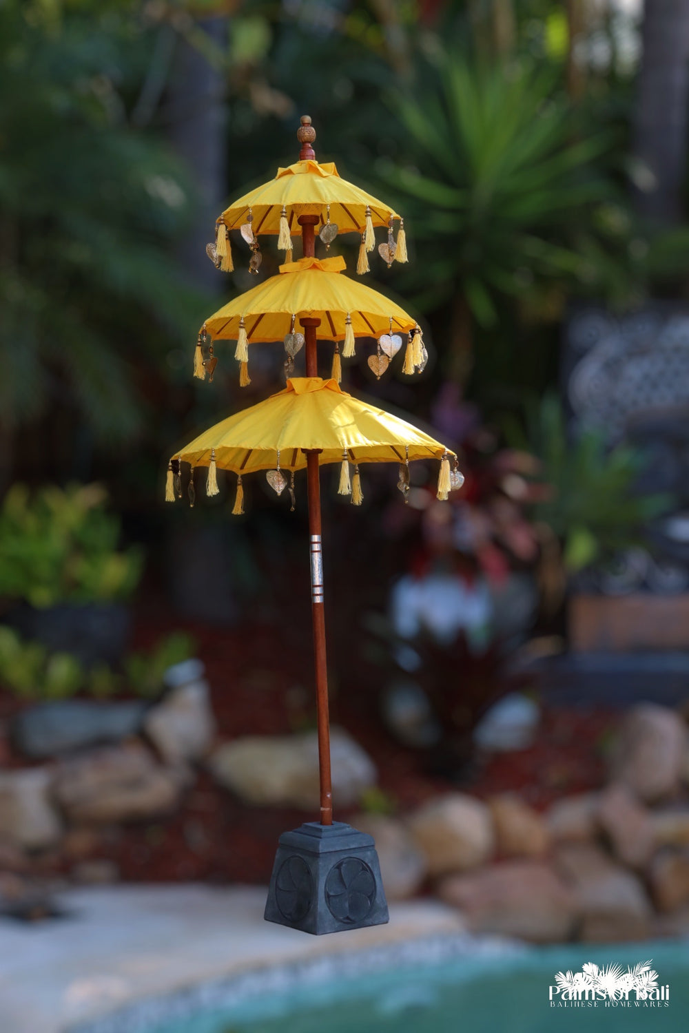 Balinese Ceremony Umbrella YELLOW