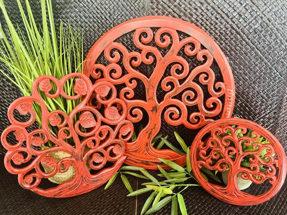 Tree of Life Mandalas 'Red'