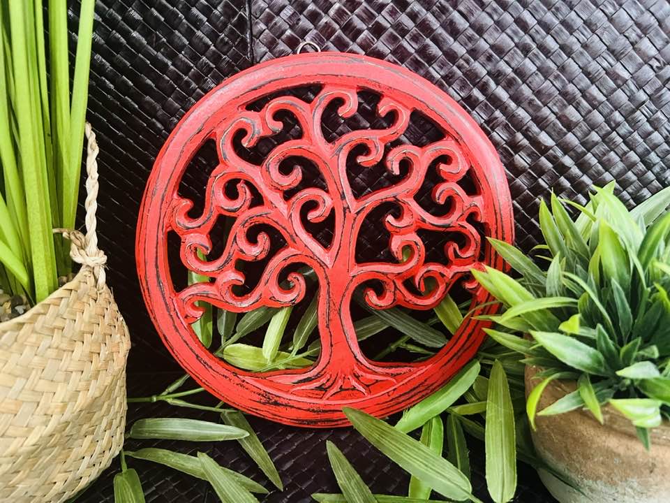 Tree of Life Mandalas 'Red'