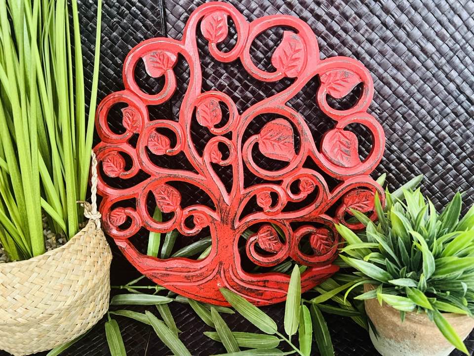 Tree of Life Mandalas 'Red'