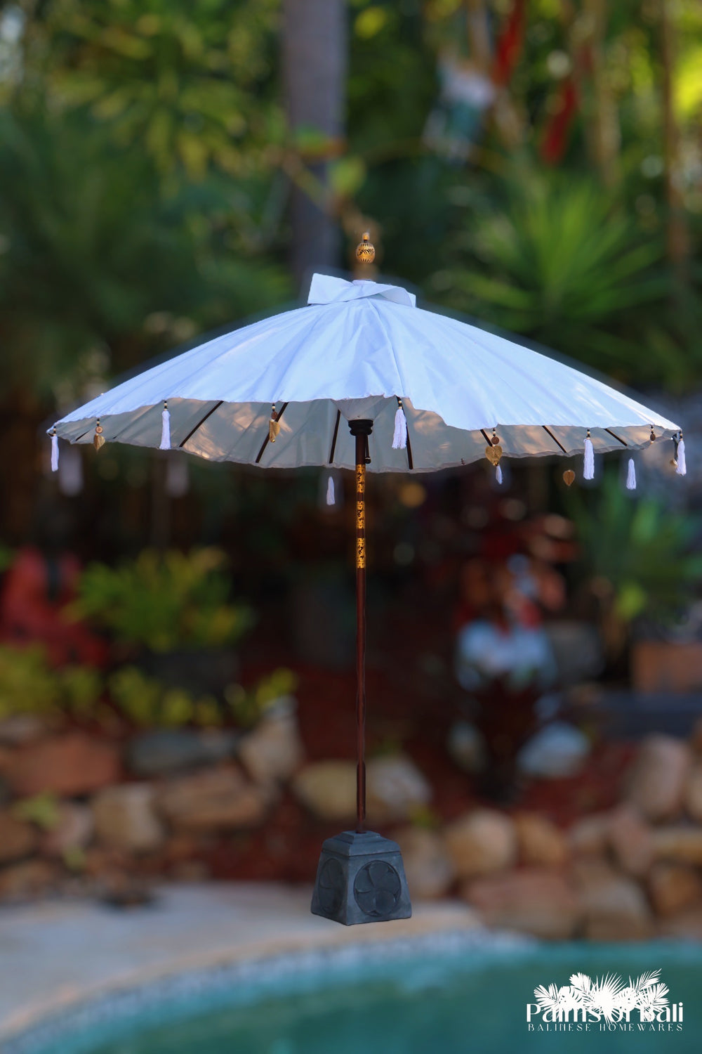 Balinese Ceremony Umbrella - Waterproof NATURAL