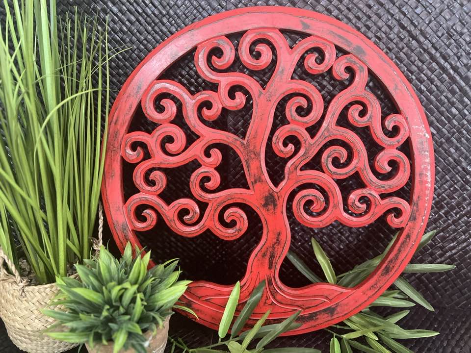 Tree of Life Mandalas 'Red'